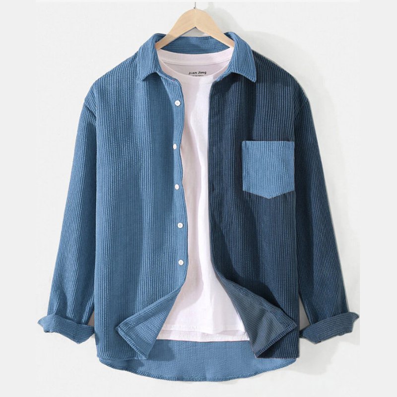 남성 코듀로이 코트