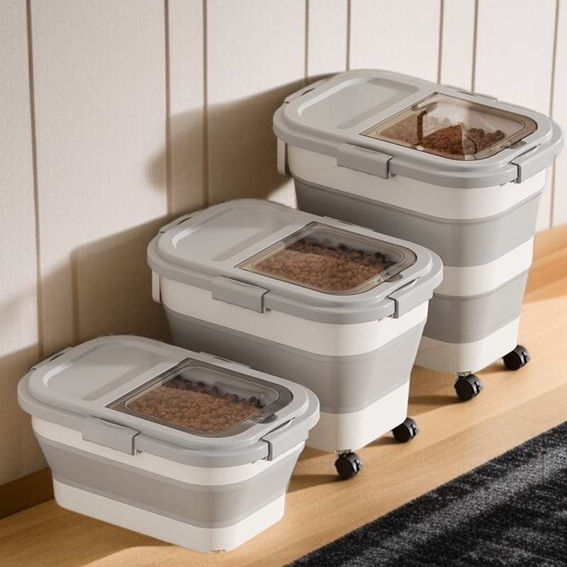 곡물 신선함을 유지하는 밀폐 곡물함