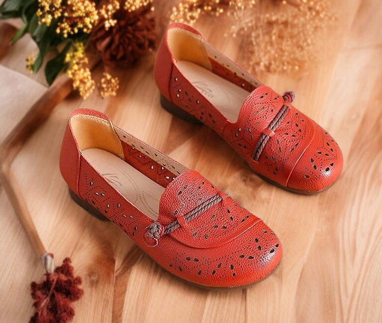 편안한 에어로쿨 쿠션 엄마 신발 측면 사진