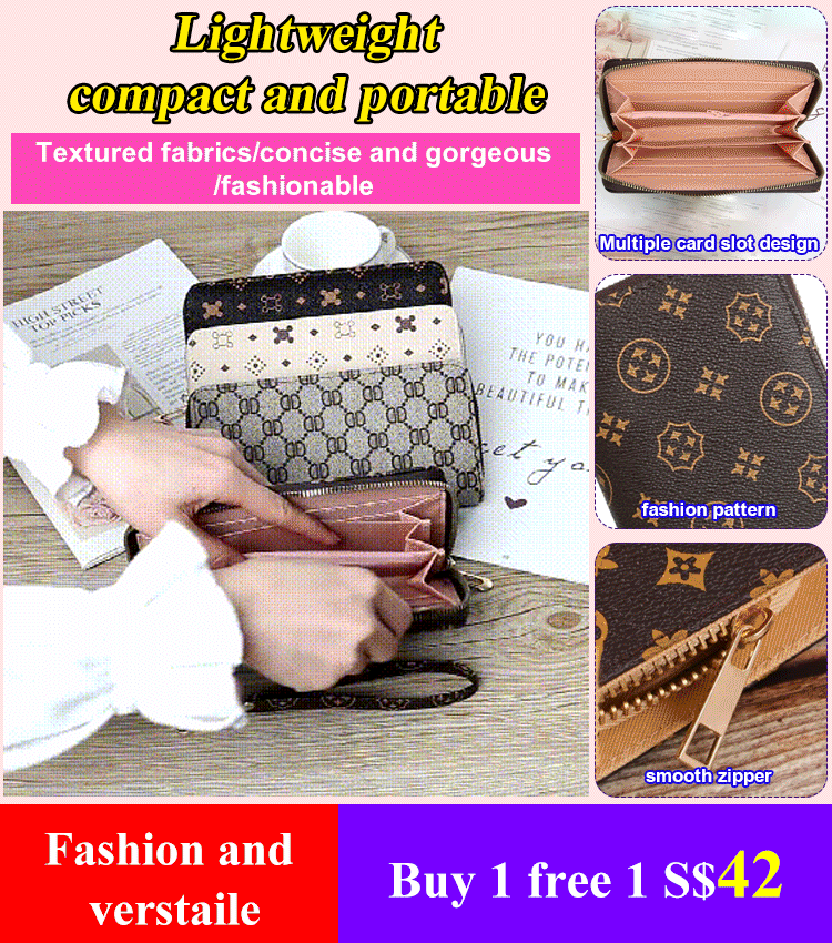 Ladies Multi-Card Clutch Bag