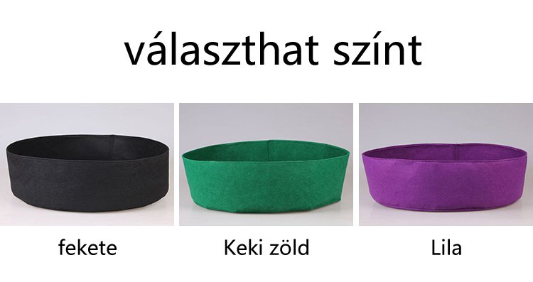 Légáteresztő ültető táska zöldségpalánta neveléshez