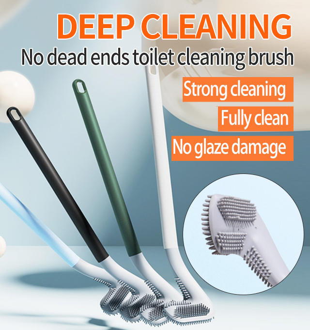 Creative Silicone Toilet Brush