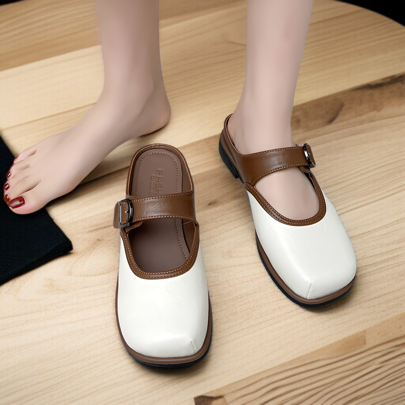 ソフト底で履き心地抜群のフラットシューズ