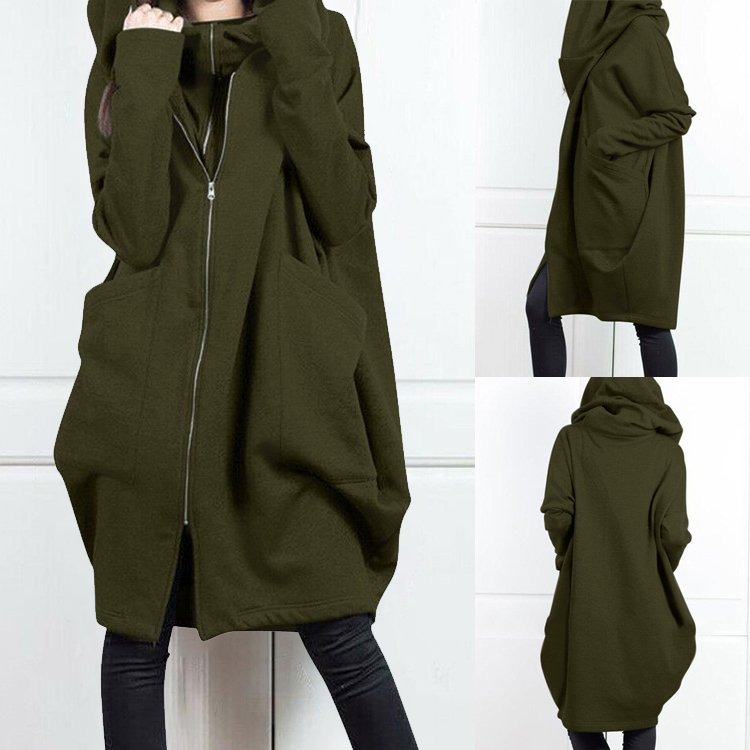 フード付きパーカー