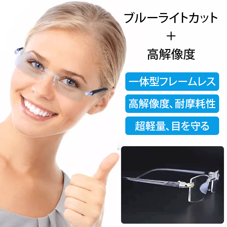 スマートブラックテクノロジー放射線防護ズーム老眼鏡