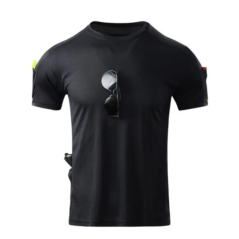 Second generation multi-pocket quick-drying tactical T-shirt