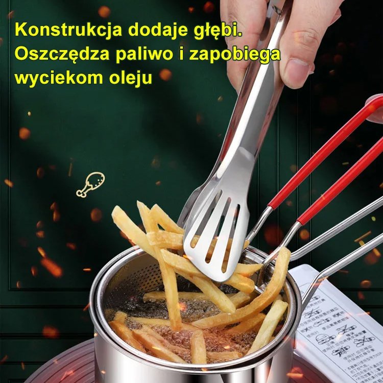 frytkownica ze stali nierdzewnej