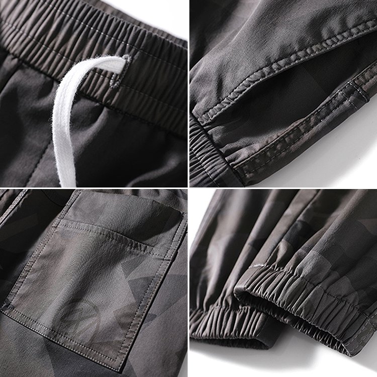 迷彩柄ジョガーパンツ