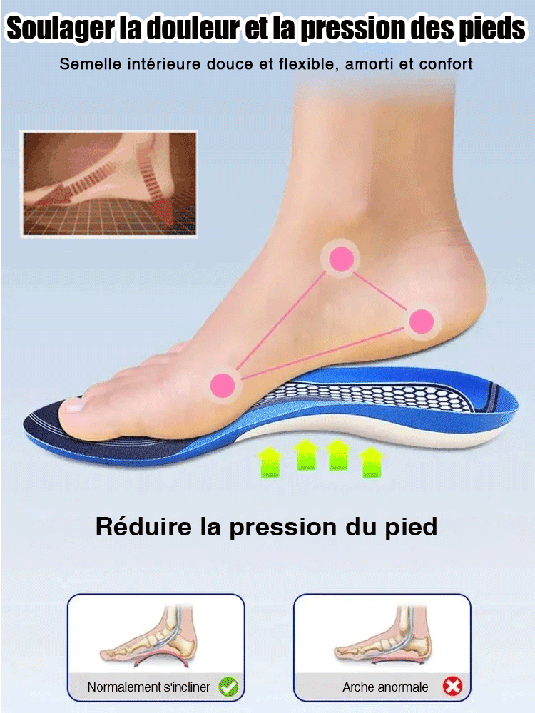 Sandales en maille orthopédique super douces