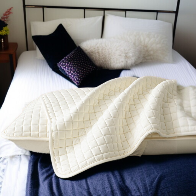 땀과 침 방지 전용 커버 사용 모습