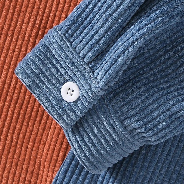 メンズ折襟コーデュロイ・ジャケット