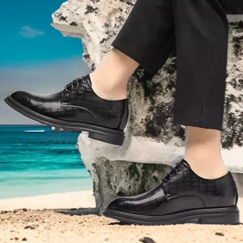 청년 남성화 블랙 웨딩 구두