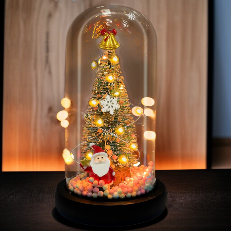 クリエイティブな光るクリスマスツリー