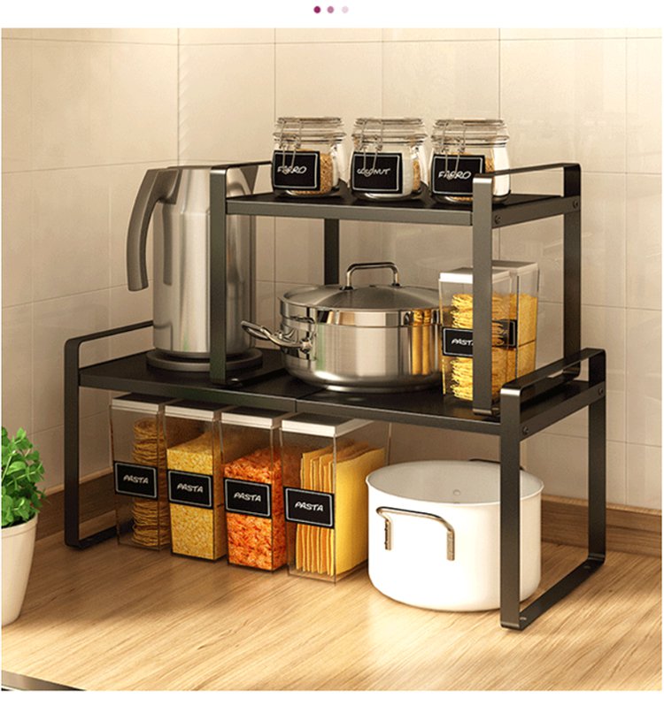 거치대 폭 조절 시연 이미지