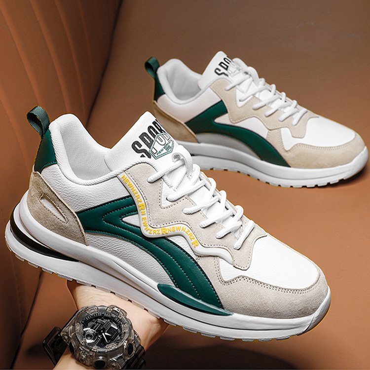 メンズ本革スニーカー