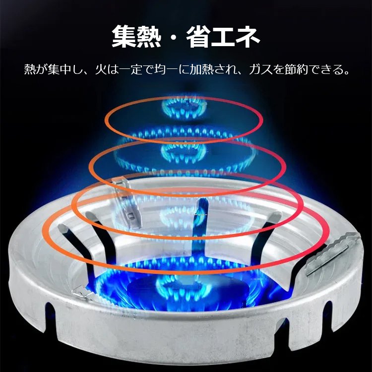 風防省エネ補助五徳