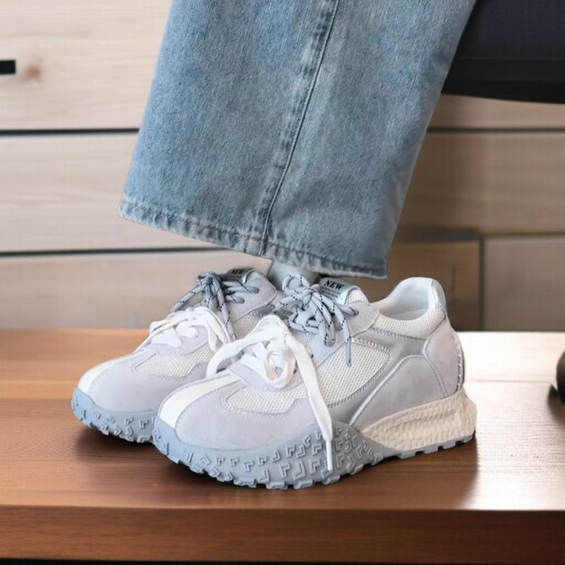 Dexunレディース厚底スポーツシューズ全体画像