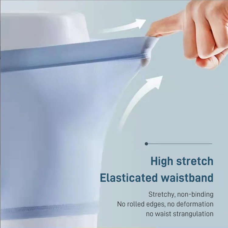 Ice silk non-marking men's panties