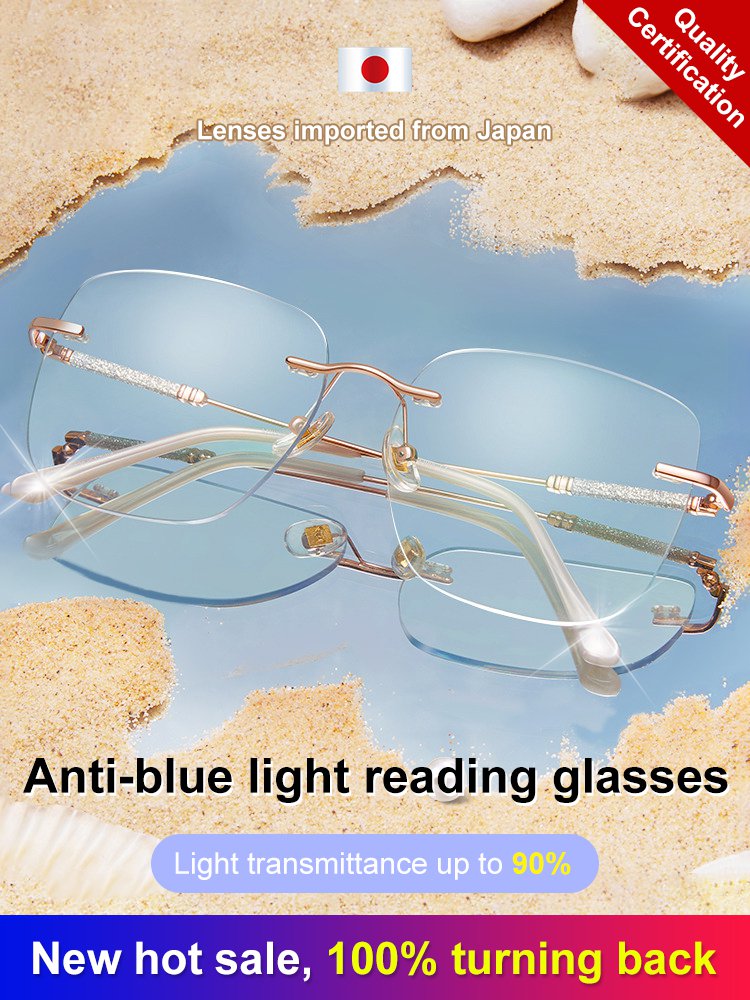 Anti-blue light reading glasses