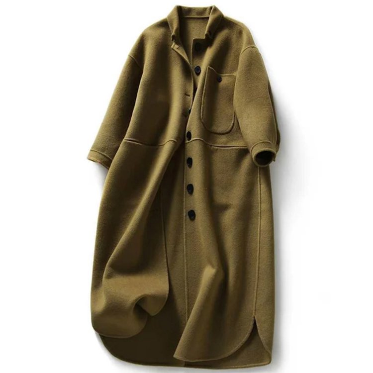 Autumn and winter new shirt style temperament tweed jacket