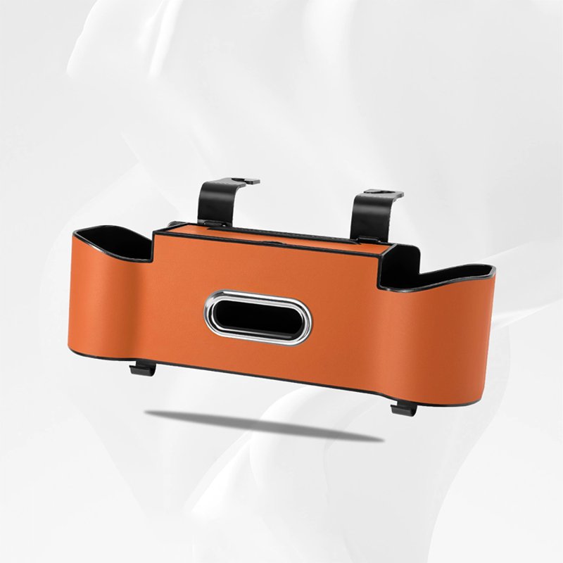 의자 등받이 수납 박스 - 활력 오렌지 [다용도 ✅ 분류 보관]