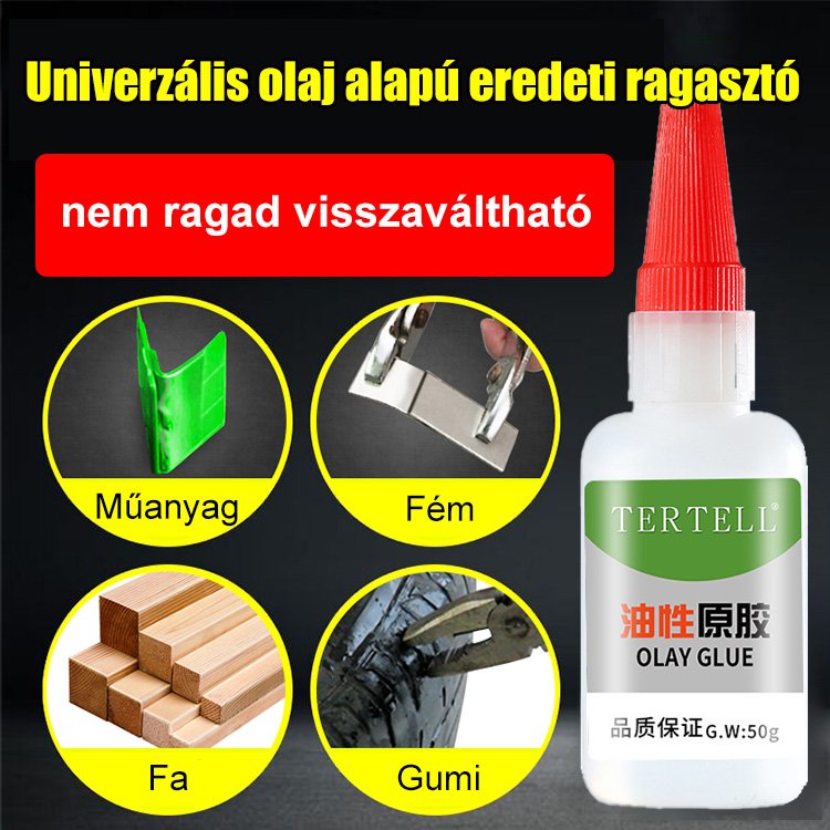 Multifunkcionális olaj alapú javító ragasztó