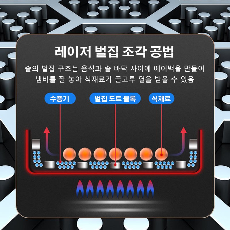 독일 스텐 무코팅 프라이팬