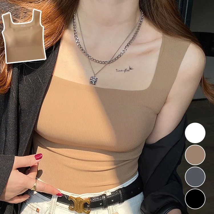 컵이 달린 캐미솔