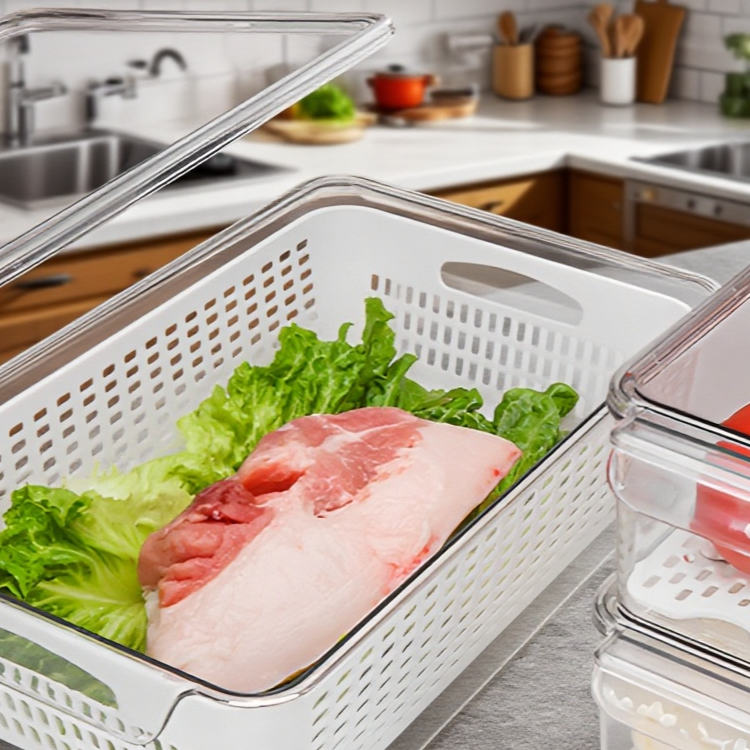 아스팔트 재질의 견고함을 보여주는 수납함