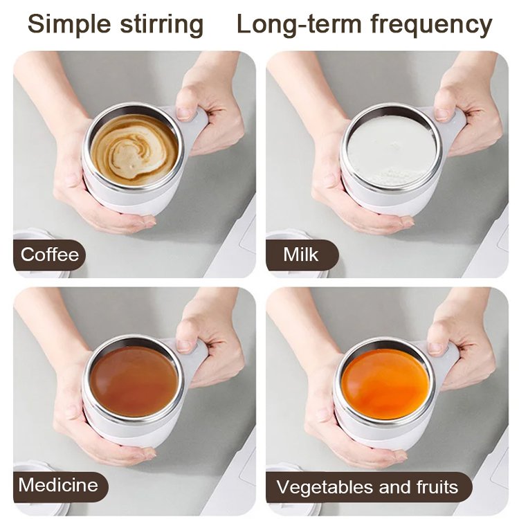 Innovative multifunctional automatic stirring cup