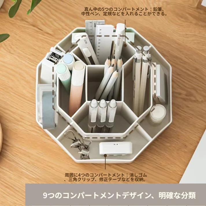 多機能デスクトップオーガナイザー