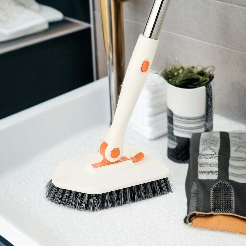 욕실 타일을 깨끗하게 하는 다용도 청소 브러쉬