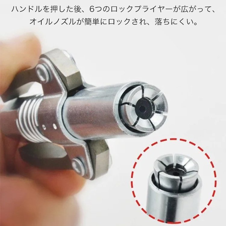 手動高圧グリースノズル