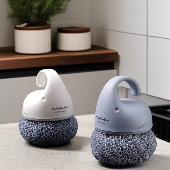 キッチンポット用ブラシの使用例