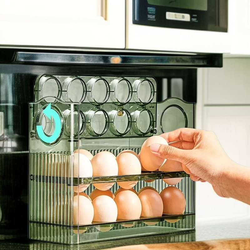 時限式卵パック機能付き卵収納ボックス