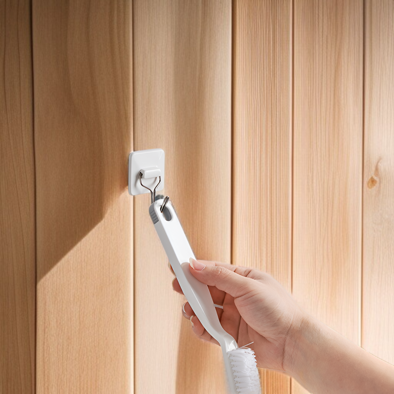 トイレブラシとしても使えるバスルームブラシ