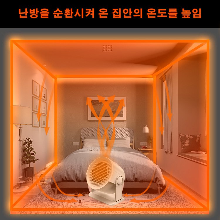 올해 최저가!【3초에 120㎡ 따뜻하게】가정용 난방 꿀템