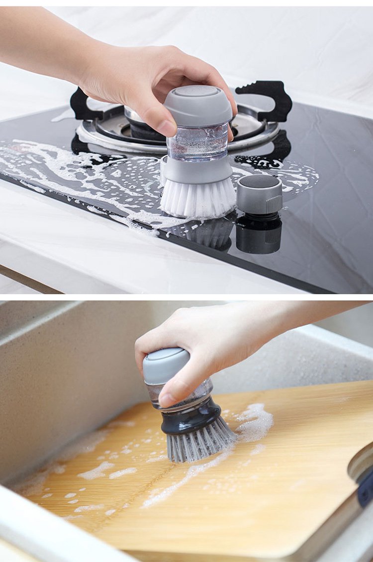 タンク付きキッチンブラシの色バリエーション