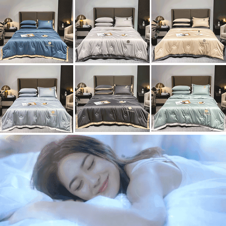 【接触冷感】ウォッシュドテンセル大豆繊維の肌掛け布団