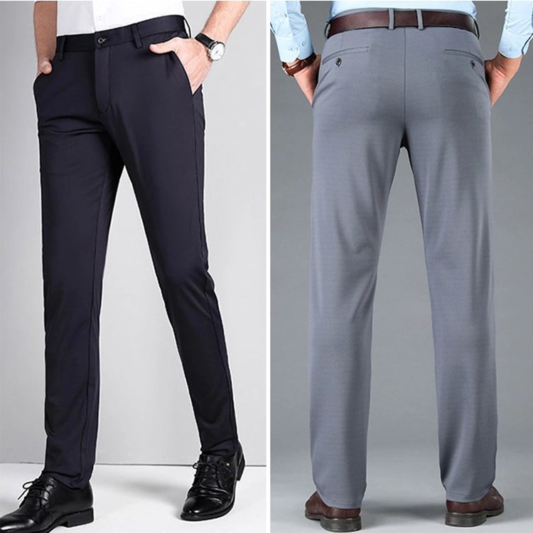 남성 고탄력 정장 팬츠