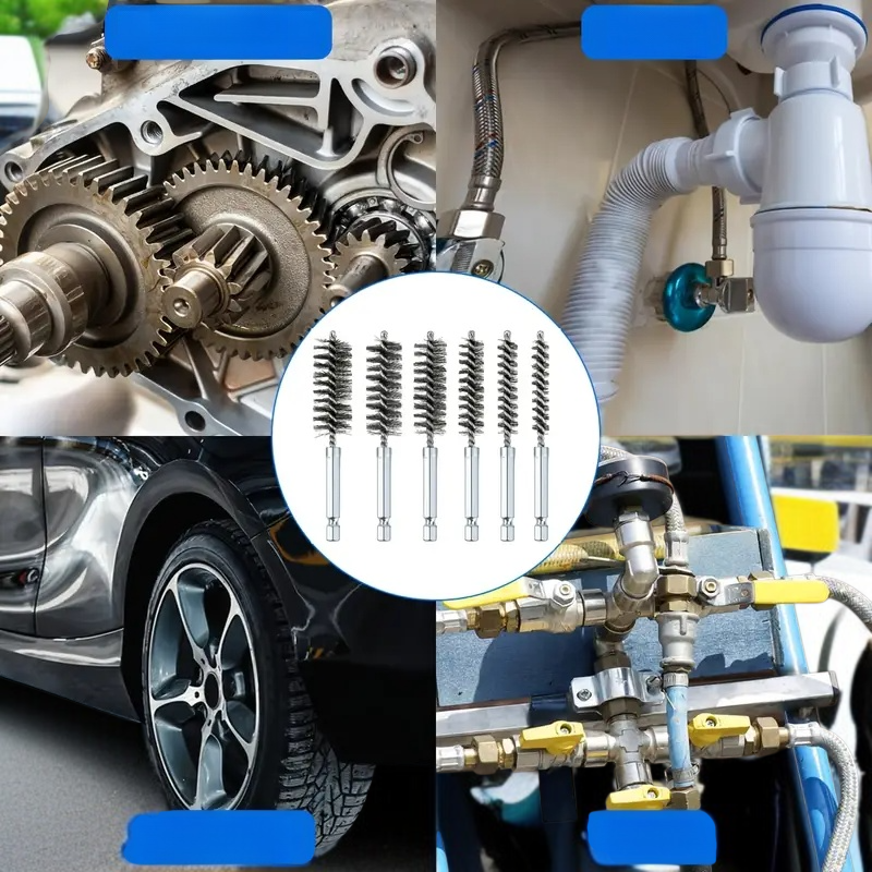 육각봉 타입 브러시의 내구성 강조 이미지