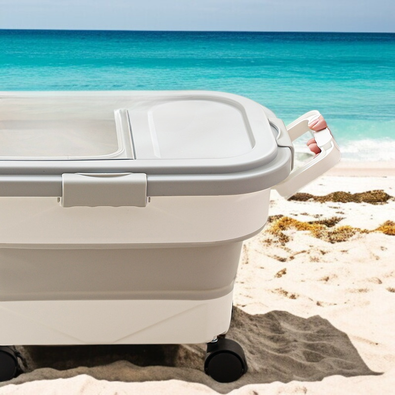 접이식 곡물보관함 공간 절약