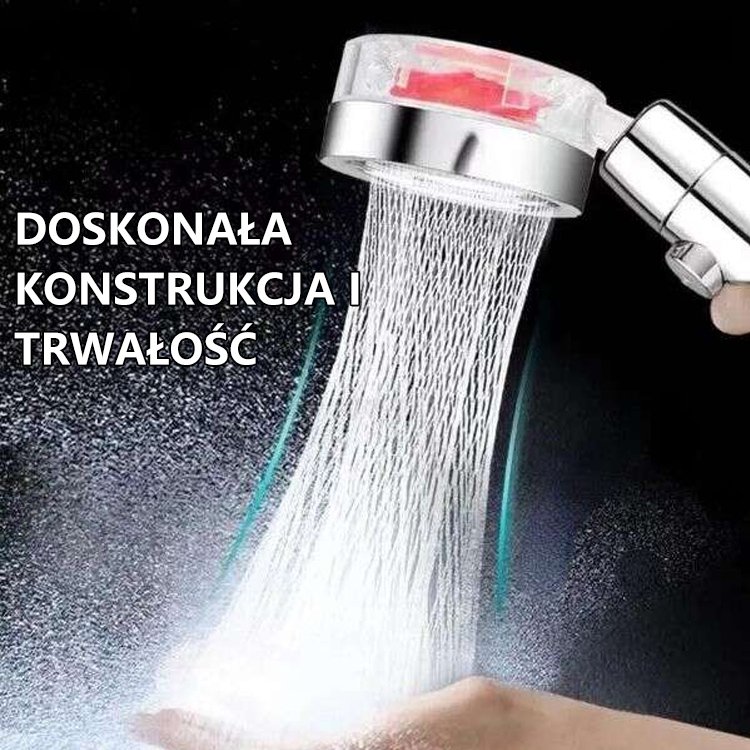 Głowica prysznicowa ze śmigłem