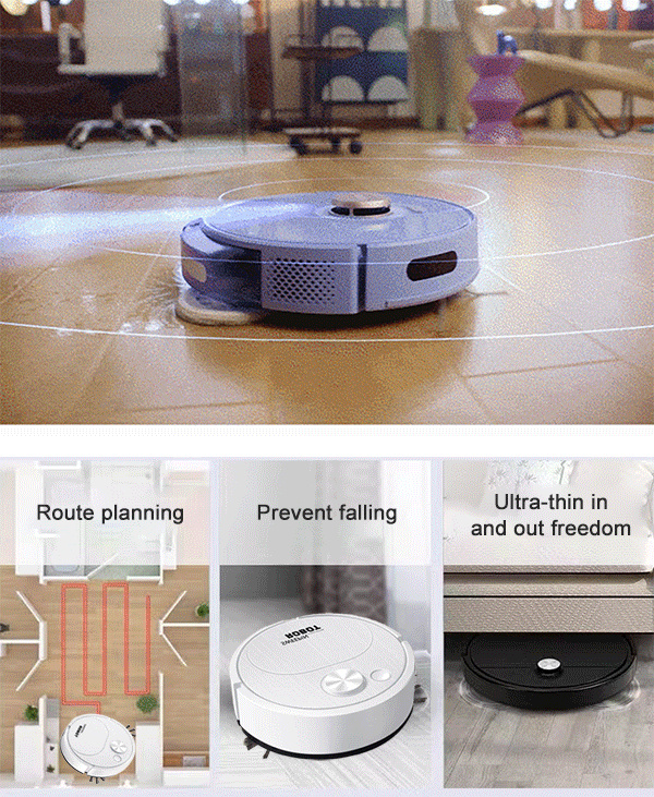 Fully automatic intelligent sweeping robot