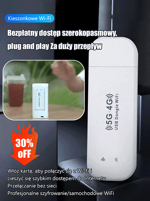 przenośny bezprzewodowy router Wi-Fi