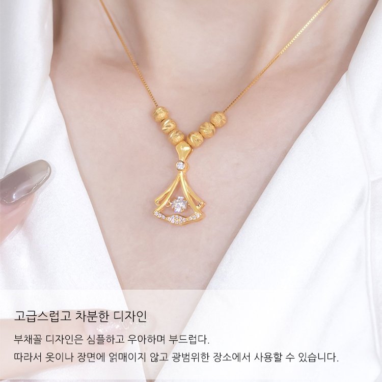라이트 럭셔리 행운 목걸이【아내를 울린 그 목걸이. 두 번째 구매 시 단돈 9,000원! 】