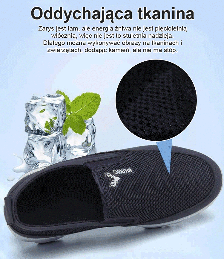 Letnie buty dla taty z miękką podeszwą