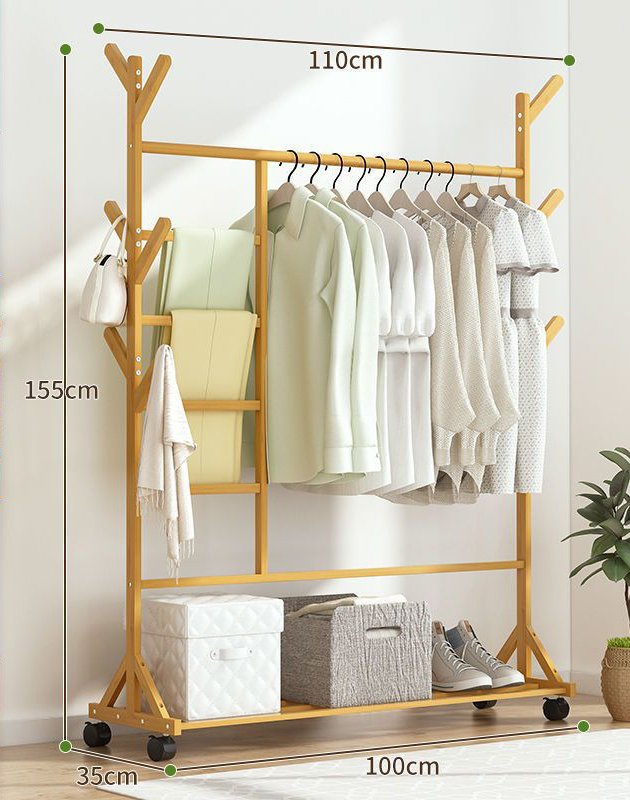 原色・スラックスハンガー付き