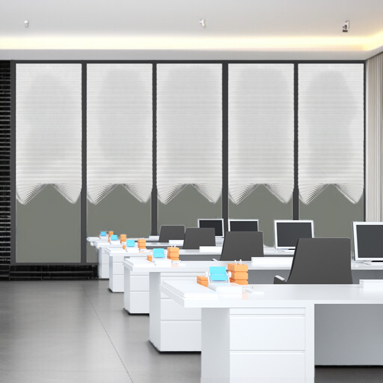 ベッドルームに最適な収納式カーテン