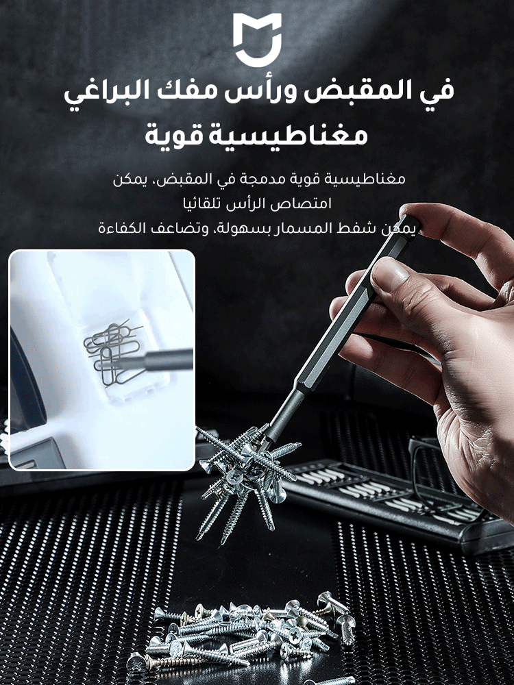 مجموعة مفك البراغي البريطانية 24 في 1